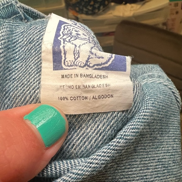 Vintage Garanimals Kids Denim Overalls Size 18 Months - Picture 7 of 7